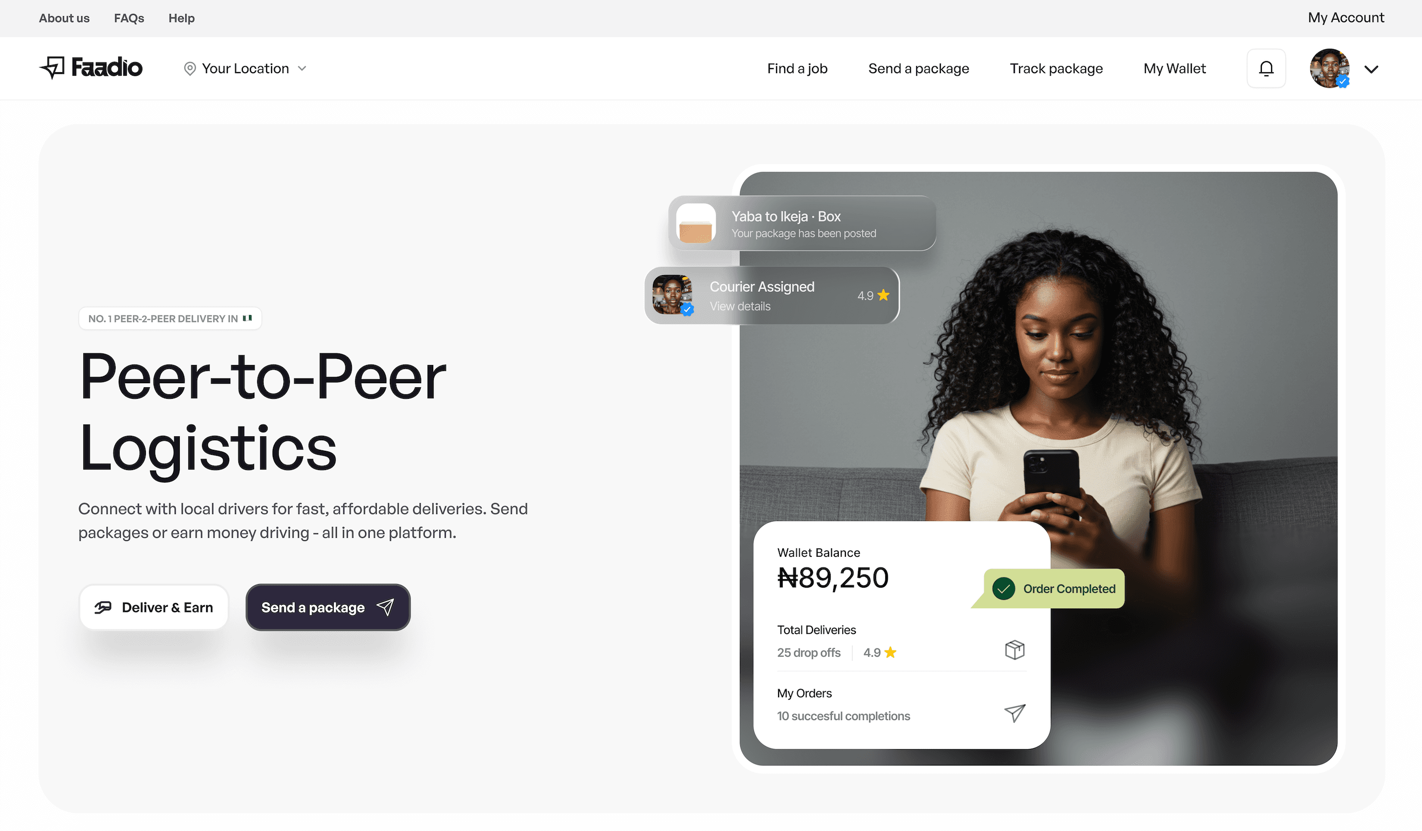 Faadio project preview
